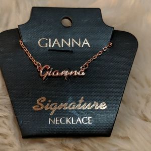 Gianna Rose Gold Necklace
